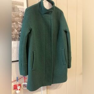 J. Crew Green Car Coat